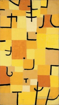  abstracto - Personajes en amarillo Expresionismo abstracto